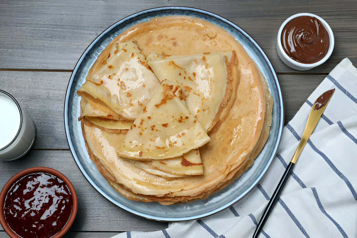Crêpes maison gourmandes SOA NEM - dessert en livraison Contamine